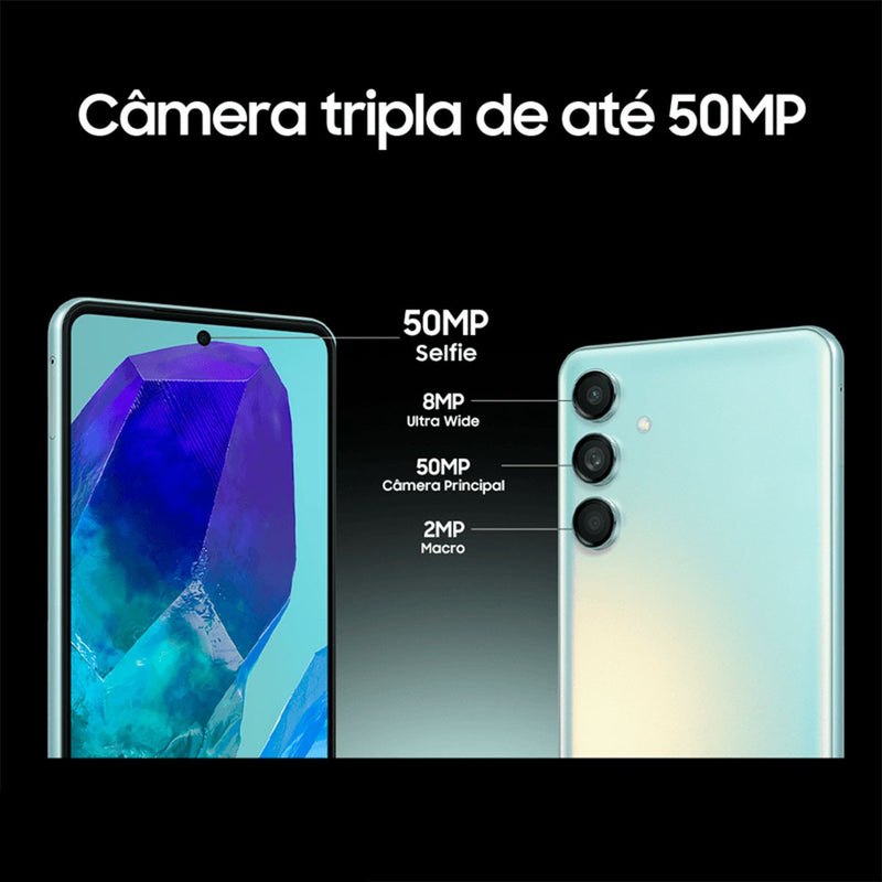 Celular Samsung Galaxy M55 5G 8GB RAM 256GB ROM