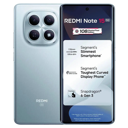 Celular Xiaomi Redmi Note 15 5G 8GB RAM 256GB ROM